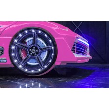 Kaju Moon Aero Full Araba Yatak Pembe