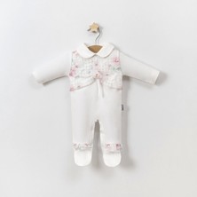 Lamato Baby Baskılı Gül Detaylı Tulum