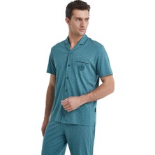Blackspade Erkek Pijama Takımı 40461 - Yeşil