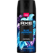 Axe Premium Collection Erkek Sprey Deodorant Blue Lavender 150 ml