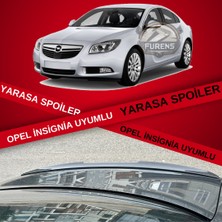 Furens Opel Insignia Bagaj Üstü Yarasa Spoiler Bagaj Çıtası Piano Black