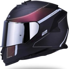 Ls2 Storm 2 Velvet Full Face Motosiklet Kaskı Siyah Vizörlü