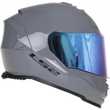 Ls2 Storm 2 Full Face Motosiklet Kaskı Gökkuşağı Vizörlü