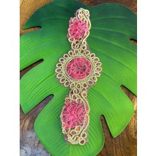 Gönülden Tasarım 37X12 cm Pul Payet Işleme Aplike Dikiş Giyim Aksesuarı Arma