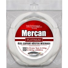 Mercan Platinum (Özel )Çapari Köstek Misinası 0,100 kg