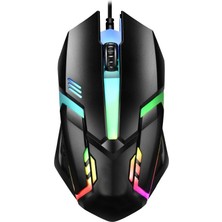 Hadron HDX3257 Rgb Ledli USB  Kablolu Oyun Mouse  800/1600 Dpi