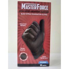 Starline Master Force Siyah Nitril Kalın Eldiven Xlarge ( Xl ) Maksi Boy Beden Yeni Ürün - Yeni Paket 2022