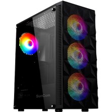 Suncom Gaming SG1-121 I5-12400F 16GB 1tb SSD 6gb GTX1660S Dos Masaüstü Pc