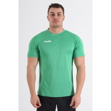 Diadora Nacce 22 Antrenman T-Shirt Açık Yeşil