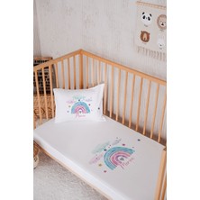 Lilabio Isme Özel  Pamuk Park Yatak Çarşaf Seti (100X120)