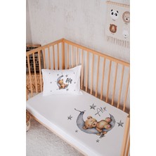 Lilabio Isme Özel  Pamuk Park Yatak Çarşaf Seti (100X120)