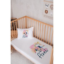 Lilabio Isme Özel  Pamuk Park Yatak Çarşaf Seti (100X120)