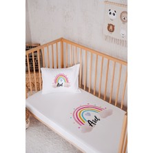 Lilabio Isme Özel  Pamuk Park Yatak Çarşaf Seti (100X120)