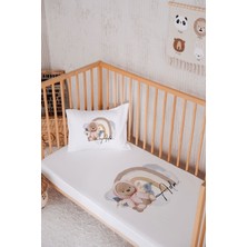 Lilabio Isme Özel  Pamuk Park Yatak Çarşaf Seti (100X120)