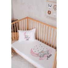 Lilabio Isme Özel  Pamuk Park Yatak Çarşaf Seti (100X120)