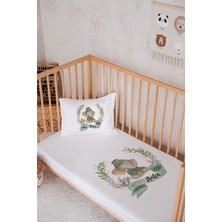 Lilabio Isme Özel  Pamuk Park Yatak Çarşaf Seti (100X120)