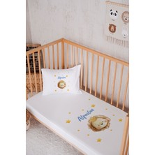 Lilabio Isme Özel  Pamuk Park Yatak Çarşaf Seti (100X120)