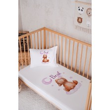 Lilabio Isme Özel  Pamuk Park Yatak Çarşaf Seti (100X120)