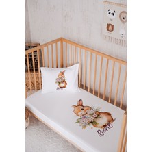 Lilabio Isme Özel  Pamuk Park Yatak Çarşaf Seti (100X120)