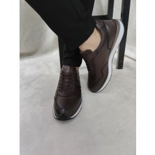 Çiğdem Kundura Çiğdem Deri Erkek Günlük Casual Ayakkabı(Hdyt1215) - Kahverengi - 41
