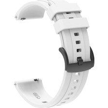 AktarMobile Huawei Watch Gt 3 / Gt3 Pro 46 mm Uyumlu Yumuşak Silikon Kordon Spor Kayış Soft Jel Premium Silikon