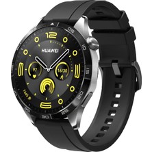 AktarMobile Huawei Watch Gt Runner / Gt3 Se 46 mm Uyumlu Yumuşak Silikon Kordon Spor Kayış Soft Jel Silikon