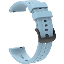 AktarMobile Huawei Watch Gt 3 / Gt3 Pro 46 mm Uyumlu Yumuşak Silikon Kordon Spor Kayış Soft Jel Premium Silikon