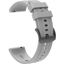 AktarMobile Huawei Watch Gt 3 / Gt3 Pro 46 mm Uyumlu Yumuşak Silikon Kordon Spor Kayış Soft Jel Premium Silikon