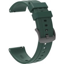 AktarMobile Huawei Watch Gt 3 / Gt3 Pro 46 mm Uyumlu Yumuşak Silikon Kordon Spor Kayış Soft Jel Premium Silikon