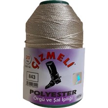 Çizmeli Polyester Örgü ve Şal Ipliği No:20 100 gr