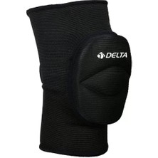 Delta KP1212 Voleybol Dizliği Siyah Renkli Malzeme ile Sporcu Dostu Ergonomi Sunuyor