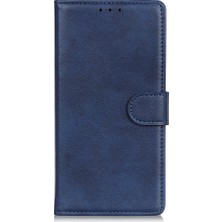 4U Sky Çok Yönlü Koruma Pu Deri+ Tpu Cüzdan Kitabı Tasarımı Manyetik Çevirme Folio Telefon Kasası, Stant ile Xiaomi Redmi Note 11 Pro 5g (Çin) (Mediatek)/11 Pro+ 5g-Mavi (Yurt Dışından)