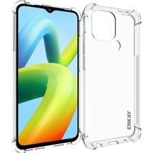 4U Sky Xiaomi Için Redmi A1+ 4g/a2+ 4g/poco C50 4g Kalınlaştırılmış Köşeler Şok Geçirmez Kapak, Kayma Önleyici Şeridi Kenarındaki Net Tpu Telefon Kasası (Yurt Dışından)