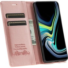 4U Sky Xiaomi 13 Pro 5g Pu Deri Manyetik Otomatik Absorbed Telefon Kılıfı Tam Koruma Iç Tpu Kapak Stand Cüzdanı-Gül Altın (Yurt Dışından)