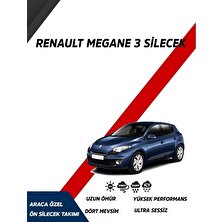 Martigues Megane 3 Ön Cam Silecek Seti 2009-2015 Araca Özel