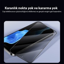 Ally iPhone 15 Privacy Hayalet Full Koruma Tempered Cam Ekran Koruyucu