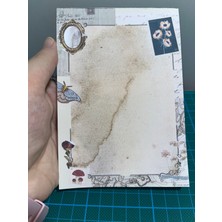 Cuppy Box Vintage Tasarım Çek Kopar A6 Boy Defter