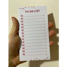 Cuppy Box To Do List Çek Kopar 30 Sayfa