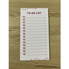 Cuppy Box To Do List Çek Kopar 30 Sayfa