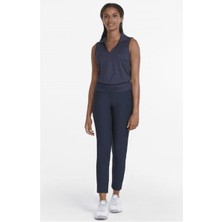 Puma Pwrshape Kadın Pantolon Dar Paça Düz Desenli %90 Polyester Golf İçin Rahat Uyum