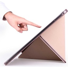 Apple iPad Air 5. Nesil 10.9 Inç Kılıf Kalem Bölmeli Silikon Smart Cover Tablet Kılıfı