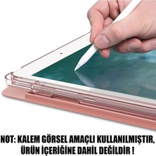 CepLab Apple iPad 10. Nesil 10.9 Inç 2022 Kılıf Kalem Bölmeli Silikon Smart Cover Tablet Kılıfı