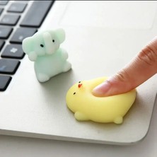 40 Adet Çocuk Squishy Oyuncağı Stres Giderici Hayvan Figürlü Oyuncak