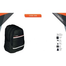 Relaxion Escool 3 Bölmeli Sırt Çantası Okul Çantası