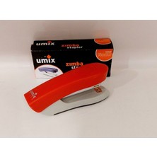 Umix Küçük Boy No:10 Zımba Makinası Kırmızı Renkli 1 Adet Kullanıma Uygun