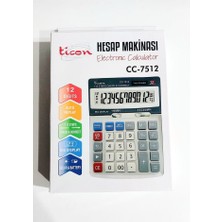 Ticon Hesap Makinesi CC-7512 12 Hane