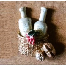 Morlalem Sepette Şişe Ekmek Silikon Kalıp K-502, Kokulu Taş Sabun Alçı Mum Kalıbı