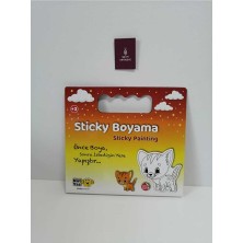 Notyaz Yapışkanlı Resim Boyama Seti