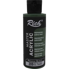 Rich Master Akrilik Boya 120 cc Zeytin Yeşili