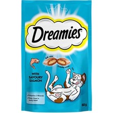 Dreamies Içi Dolgulu Somonlu Kıtır Kedi Ödül Maması 60 gr